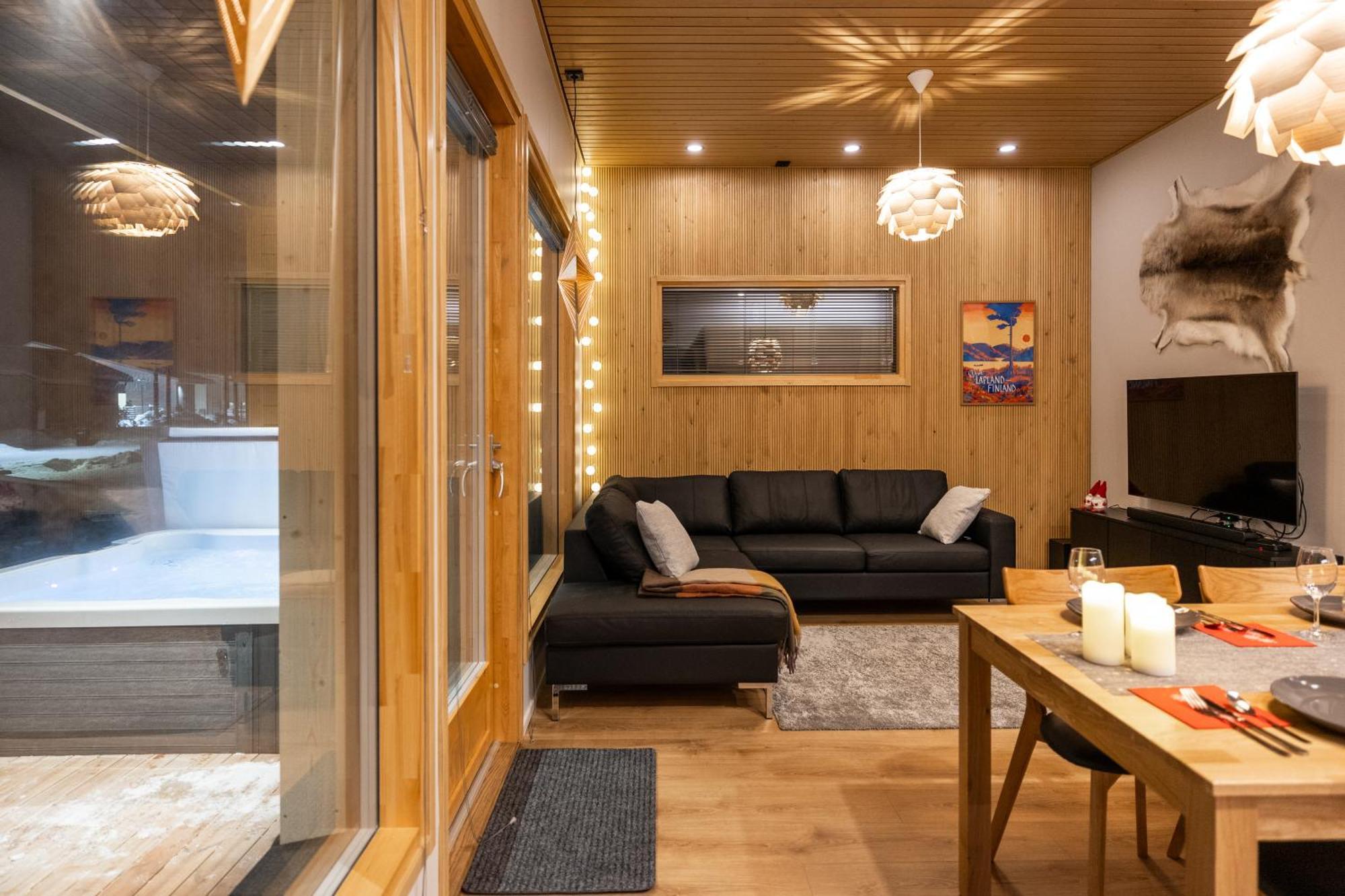 Premium Lapland Villa With Jaguzzi Rovaniemi Dış mekan fotoğraf